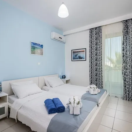 Villa Xenos 1 With Private Swimming Pool, Near The Sea Tigaki