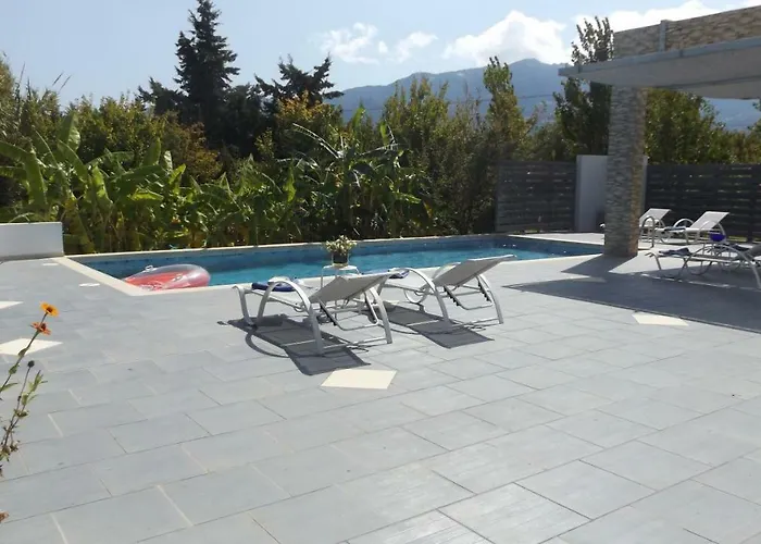 Xenos 1 With Private Swimming Pool Near The Sea 빌라 *